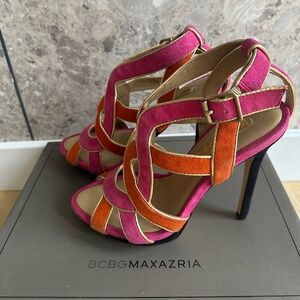 BCBG Maxazria Kaycee Suede Heels